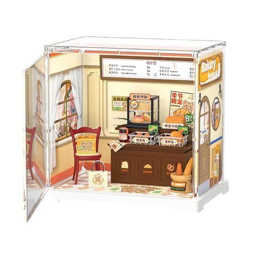 Miniatur-Haus-Set – komplettes Miini-Haus-Set, kleines Haus für Kinder | Kreatives Miniaturhaus für Handwerksliebhaber mit Möbeln und Zubehör, Set Miniatur-Haus-Set – komplettes Miini-Haus-Set, kleines Haus für Kinder | Kreatives Miniaturhaus für Handwerksliebhaber mit Möbeln und Zubehör, Set von Generic