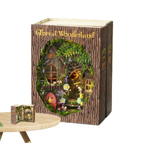 Miniatur-Hausbausatz – Robustes Bauset zur Herstellung von Häusern | Modellbausätze für Miniaturhaus, Bastelspielzeug mit hoher Haltbarkeit, Holzpuzzle Miniatur-Hausbausatz – Robustes Bauset zur Herstellung von Häusern | Modellbausätze für Miniaturhaus, Bastelspielzeug mit hoher Haltbarkeit, Holzpuzzle von Generic