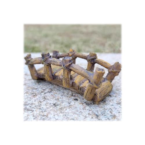 Miniatur-Holzbrücke Sandwanne – 9,4 cm Harztherapie-Brücke für psychologisches Spielen, Feengärten und DIY-Dekoration Miniatur-Holzbrücke Sandwanne – 9,4 cm Harztherapie-Brücke für psychologisches Spielen, Feengärten und DIY-Dekoration von Generic