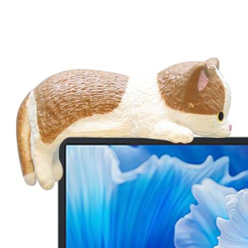 Miniatur Katzenfiguren, kleine Katzen, Tischdekoration mit Kätzchen - Dekoration des Computermonitors mit Katzen, Katzenfiguren für die Miniatur Katzenfiguren, kleine Katzen, Tischdekoration mit Kätzchen - Dekoration des Computermonitors mit Katzen, Katzenfiguren für die von Generic