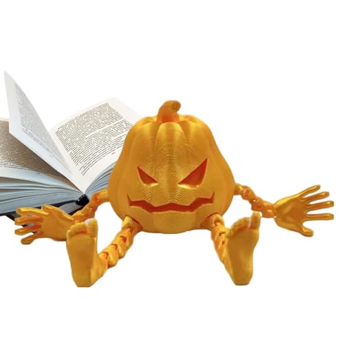 Miniatur Dekorationen, Miniatur-Kürbisstatue - Sorgfältig hergestellte Halloween-Dekorationen - Stressabbau-Kürbisstatue Flexibles Quetschspielzeug für Ha Miniatur Dekorationen, Miniatur-Kürbisstatue - Sorgfältig hergestellte Halloween-Dekorationen - Stressabbau-Kürbisstatue Flexibles Quetschspielzeug für Ha von Generic