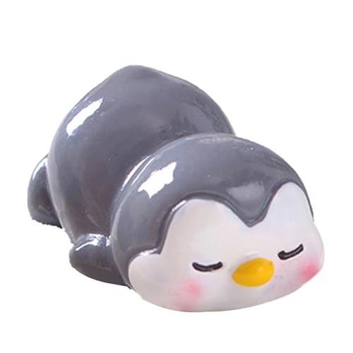 Miniatur Pinguin Figuren - Miniatur-Tiermodellspielzeug | Niedliche DIY-Pinguinfiguren in leuchtenden Farben für Familie, Freunde und Kollegen von Generic