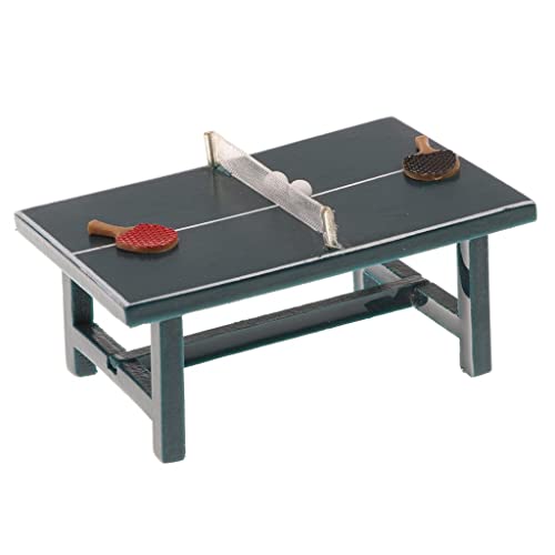 Miniatur Tischtennis 1:12 Spielzeug von Scale of von Generic