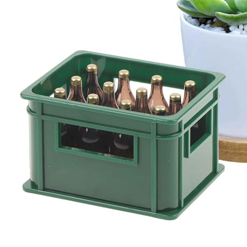 Miniaturbierflaschen Box - Weinflasche Set | Tiny Drink Requisiten für Feengarten, Bar Decor, Foto -Requisite für Männer, realistische -Ornament für Tischdekoration, Pub- und Party Miniaturbierflaschen Box - Weinflasche Set | Tiny Drink Requisiten für Feengarten, Bar Decor, Foto -Requisite für Männer, realistische -Ornament für Tischdekoration, Pub- und Party von Generic