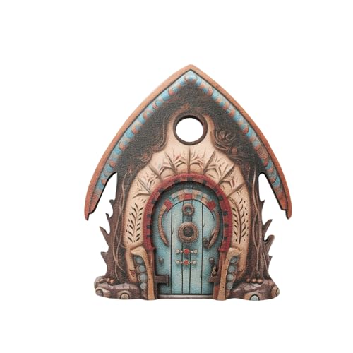 Miniature Fairy Door - GNOME Doorway for Doll Houses | Enchanted Tree Stump Decor, Outdoor Elf Door Decoration, Fantasy Garden Ornament, Whimsical Fairy Tree Entry for Yard, magecal Home Decoration Miniature Fairy Door - GNOME Doorway for Doll Houses | Enchanted Tree Stump Decor, Outdoor Elf Door Decoration, Fantasy Garden Ornament, Whimsical Fairy Tree Entry for Yard, magecal Home Decoration von Generic