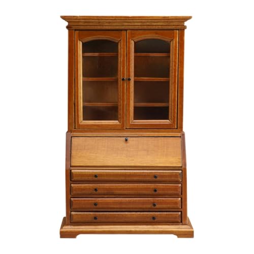 Miniaturschrank für Puppenhäuser, Zubehör, Küchenschrank, Maßstab, Möbel für 1/12 Puppenhäuser, Szene Display und Hobbyist von Generic