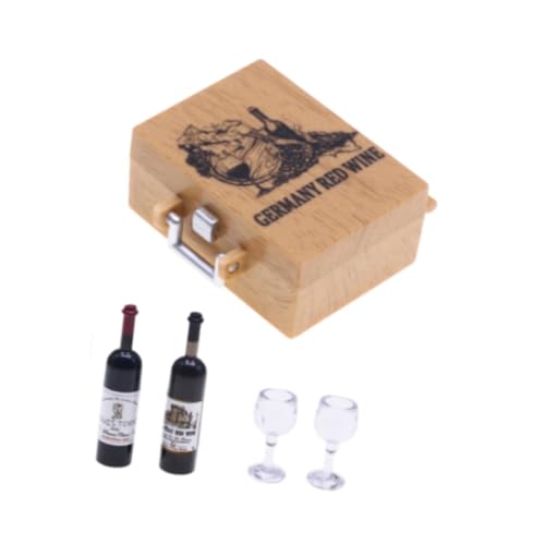 Miniaturweinflaschen Rotwein Puppen Haus Möbel Puppenhaus Accessoires Dekorative Gegenstände, Deutschland Miniaturweinflaschen Rotwein Puppen Haus Möbel Puppenhaus Accessoires Dekorative Gegenstände, Deutschland von Generic