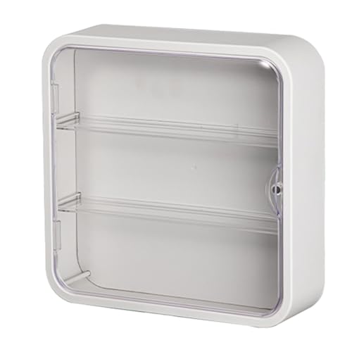 Minifiguren-Vitrine – 3-lagige Staubdichte Aufbewahrungsbox Für Actionfiguren | Präsentationsregalbox Mit Magnetischer Tür, Puppenbox Mit Großem Fassungsvermögen, Display von Generic