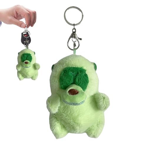 Mit Capbara Gefülltes Plüschornament - Vibrationstiertaschen-Anhänger, Capibara-Plüschtiertasche | Capibara-Plüsch-Ornament, Taschendekoration Von D von Generic