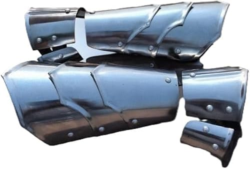 Mittelalter Armschienen Krieger Kostüm Mittelalter Ritter Kleidung LARP Armor Fantasy Cosplay Renaissance von Generic
