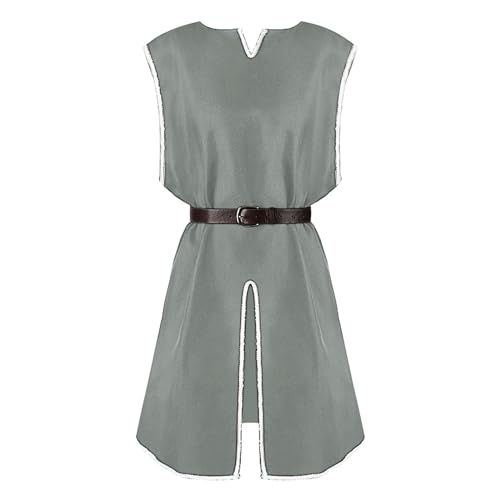 Mittelalter-Kostüm für Herren, Halloween-Tunika, Vintage-Hemden, mittelalterliches Schnürhemd, Bluse, Tops, Cosplay, mittelalterliche Tunika, Kostüm, Weste, Tanks Glitzer Jogging Anzug Weis Mittelalter-Kostüm für Herren, Halloween-Tunika, Vintage-Hemden, mittelalterliches Schnürhemd, Bluse, Tops, Cosplay, mittelalterliche Tunika, Kostüm, Weste, Tanks Glitzer Jogging Anzug Weis von Generic