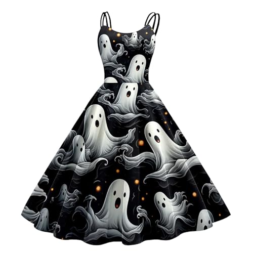 Mittelalter Midi Kleid Damen Halloween Festival Outfit Kleider FüR Karneval Fasching KostüM Maxikleid Vampir BöSe Uniform Party Verbandkleid Cosplay 2025 Mittelalter Midi Kleid Damen Halloween Festival Outfit Kleider FüR Karneval Fasching KostüM Maxikleid Vampir BöSe Uniform Party Verbandkleid Cosplay 2025 von Generic