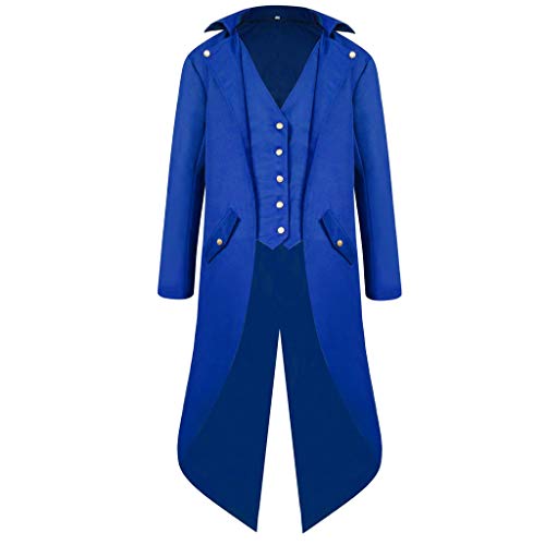 Mittelalter Steampunk Herren, Smoking Männliche Viktorianische Renaissance Gothic Retro Mantel Party Cosplay Herren Kostüme Für Erwachsene Gothic Gehrock Männer Mittelalter, Karneval Kostüm Mittelalter Steampunk Herren, Smoking Männliche Viktorianische Renaissance Gothic Retro Mantel Party Cosplay Herren Kostüme Für Erwachsene Gothic Gehrock Männer Mittelalter, Karneval Kostüm von Generic