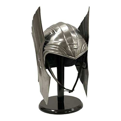 Mittelalter Thor Helm Ragnarok Thor Helm Knight Armor Helm Reenactment LARP Cosplay Helm Theater Drama Kostüm Helm Tragbarer Helm Halloween von Generic
