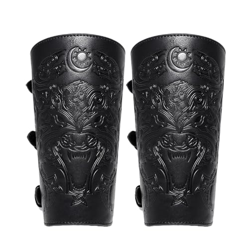 Mittelalterliche Cosplay-Armschienen – verstellbare Armschützer | Vintage Ritter Armmorr | Fantasy Gladiator Gear | Krieger-Kostüm Mittelalterliche Cosplay-Armschienen – verstellbare Armschützer | Vintage Ritter Armmorr | Fantasy Gladiator Gear | Krieger-Kostüm von Generic