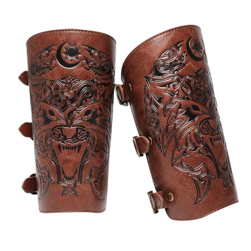 Mittelalterliche Cosplay-Armschienen – verstellbare Armschützer | Vintage Ritter Armmorr | Fantasy Gladiator Gear | Krieger-Kostüm Mittelalterliche Cosplay-Armschienen – verstellbare Armschützer | Vintage Ritter Armmorr | Fantasy Gladiator Gear | Krieger-Kostüm von Generic
