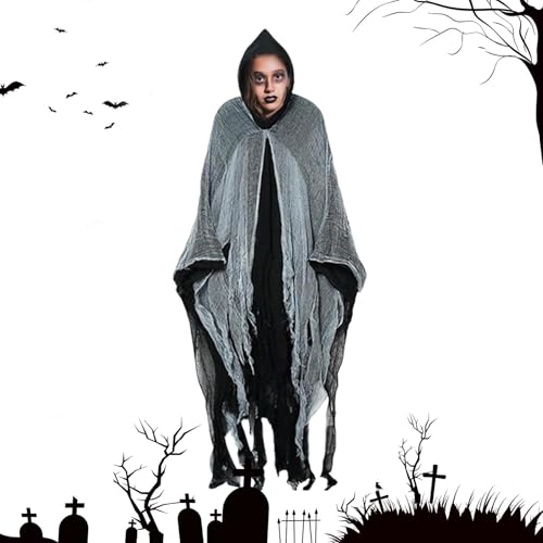 Mittelalterlicher Mönch mit Kapuze | Halloween Mittelalter Umhang | Spukhaus-Dekoration | Gruseliges Kostüm | Halloween-Outfit | Spukhaus-Dekoration für Horror-Atmosphäre für Maskerade Bühnenshow Mittelalterlicher Mönch mit Kapuze | Halloween Mittelalter Umhang | Spukhaus-Dekoration | Gruseliges Kostüm | Halloween-Outfit | Spukhaus-Dekoration für Horror-Atmosphäre für Maskerade Bühnenshow von Generic