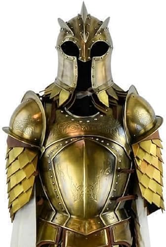 Mittelalterlicher Stahl-Kingsguard-Halbkörper-Anzug ~ SCA Larp Krieger Ritter Rüstungsanzug ~ Kingslayer Jaime Lannister Rüstung ~ Halloween-Kostüm Mittelalterlicher Stahl-Kingsguard-Halbkörper-Anzug ~ SCA Larp Krieger Ritter Rüstungsanzug ~ Kingslayer Jaime Lannister Rüstung ~ Halloween-Kostüm von Generic