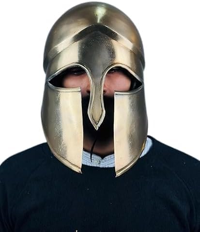 Mittelalterlicher korinthischer Hopliten-Helm | Keltischer Stil König Sparta Helm Bestes Geschenk von Generic