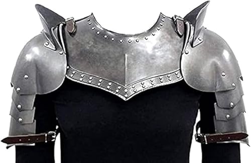 Mittelalterliches LARP Armor Gorget Set mit Schulterschutz Halloween Waffen Kostüm und Rüstung Mittelalterliches LARP Armor Gorget Set mit Schulterschutz Halloween Waffen Kostüm und Rüstung von Generic