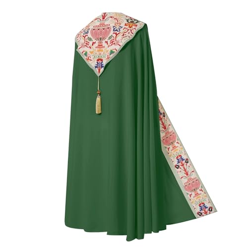 Mittelalterliches Umhangkostüm für Cosplay-Bühnenauftritte mit Fransenanhänger für einen und ein einzigartiges Design Gift Cosplay Kostüm Männer Mittelalterliches Umhangkostüm für Cosplay-Bühnenauftritte mit Fransenanhänger für einen und ein einzigartiges Design Gift Cosplay Kostüm Männer von Generic