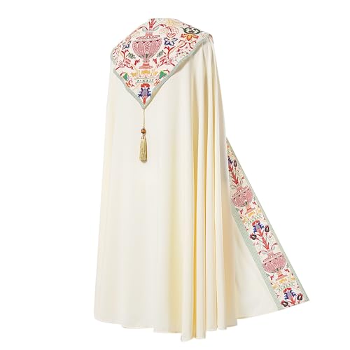 Mittelalterliches Umhangkostüm für Cosplay-Bühnenauftritte mit Fransenanhänger für einen und ein einzigartiges Design Gift Cosplay Kostüm Männer von Generic