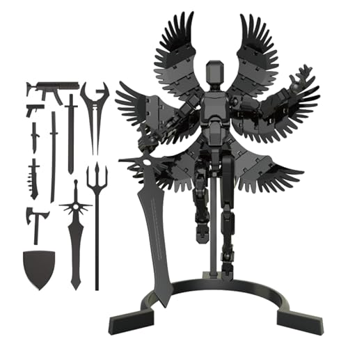Mobile Roboter-Figur – Gelenk-Actionfiguren-Spielzeug, 3D-gedruckte Roboter-Baugruppe | Gelenk-Roboter-Action-Spielzeug, 3D-gedruckte bewegliche Montagefigur, Montage-Spielzeug von Generic