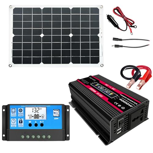 Mobile Solarenergiestation, wiederaufladbarer Generator, Stromversorgung für Reisen, zusammenklappbares Panel mit AC-Ausgang, Aufbewahrungslösung für Batterien für den Außenbereich von Generic