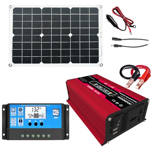 Mobile Solarenergiestation, wiederaufladbarer Generator, Stromversorgung für Reisen, zusammenklappbares Panel mit AC-Ausgang, Aufbewahrungslösung für Batterien für den Außenbereich von Generic