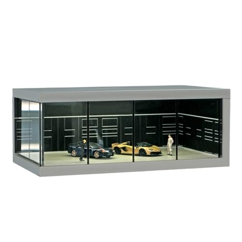 Mobiles Automodell Eliminierung - Transparente Aufbewahrungsbox für Spielzeugautos, 1/64 Modell automatische Anzeige | Spielzeug-Organizer für Fahrzeuge, Platz für den Raum von Generic