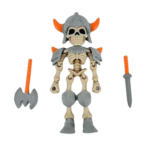 Modell Skelett | bewegliches Skelett, 3D-gedruckte Gelenkfigur Spielzeug Kollektion für Zuhause, Schule, Reisen, und Mädchen, Geburtstag kostenlos Modell Skelett | bewegliches Skelett, 3D-gedruckte Gelenkfigur Spielzeug Kollektion für Zuhause, Schule, Reisen, und Mädchen, Geburtstag kostenlos von Generic