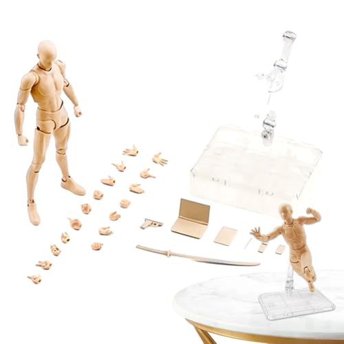 Modell der Action-Figur, Modell mit Action-Figur, Modell für Actionfiguren, Malkörper für Malerei, Fotografie-Zubehör, Schreibdekoration von Generic