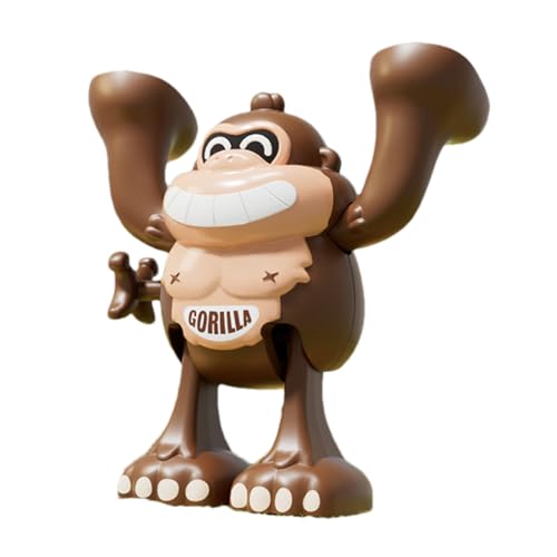 Monkey Funny Wain Toy – Gorillas mit 360 °, entzückende Dschungelkreatur, Stunt-Spielzeug, spielerische Cartoon-Figur für Kleinkinder, Kinder, Aktivität Monkey Funny Wain Toy – Gorillas mit 360 °, entzückende Dschungelkreatur, Stunt-Spielzeug, spielerische Cartoon-Figur für Kleinkinder, Kinder, Aktivität von Generic