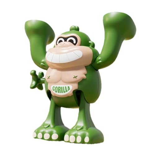 Monkey Funny Wain Toy - Gorillas mit 360 °, entzückende Dschungelkreatur, Stuntspielzeug, spielerische Cartoon-Figur für Kleinkinder, Kinder, Aktivität Monkey Funny Wain Toy - Gorillas mit 360 °, entzückende Dschungelkreatur, Stuntspielzeug, spielerische Cartoon-Figur für Kleinkinder, Kinder, Aktivität von Generic
