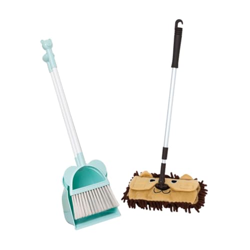 Mopp und Schaufel Set für die Kleinen, geeignet für Erzieherinnen, brauner Mopp Mopp und Schaufel Set für die Kleinen, geeignet für Erzieherinnen, brauner Mopp von Generic