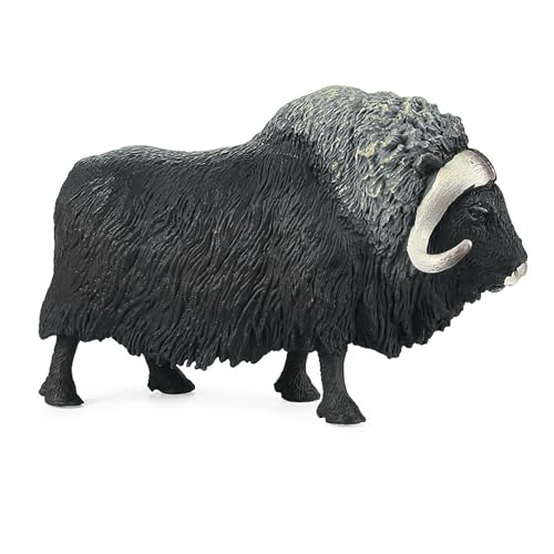 Moschus Ochsen -Figur - lebensechte Wildtier -Ochsen -Figur, realistisches Tiermodellspielzeug | Sammlerstücksschreiber -Moschus -Ox -Spielzeug, Moschus Ochsen -Kuchen -Toper -Geburtstagsfeier, authen Moschus Ochsen -Figur - lebensechte Wildtier -Ochsen -Figur, realistisches Tiermodellspielzeug | Sammlerstücksschreiber -Moschus -Ox -Spielzeug, Moschus Ochsen -Kuchen -Toper -Geburtstagsfeier, authen von Generic