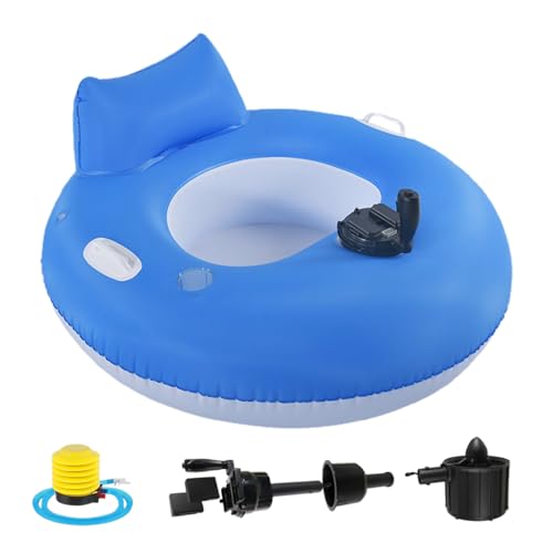 Motorisierter Poolschwimmer | aufblasbar, komfortabel, für Damen, Schwimmmatratze, tragbar, bequem, für See, Fluss, Schwimmen, Sommer, Frauen und Männer von Generic