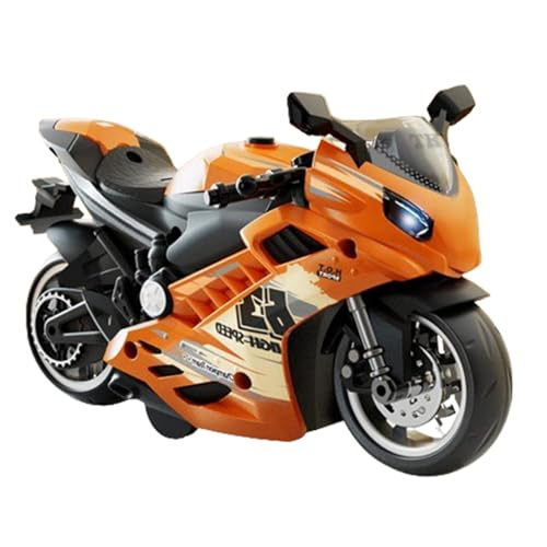 Motorrad Sound Licht – Motorrad Spielzeug | Motorrad-Spielzeug-Set, Sound- und Leuchtspielzeug, Push and Go mit Batterien für Kinder, Erwachsene, Alter Motorrad Sound Licht – Motorrad Spielzeug | Motorrad-Spielzeug-Set, Sound- und Leuchtspielzeug, Push and Go mit Batterien für Kinder, Erwachsene, Alter von Generic