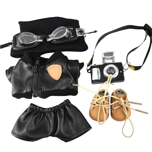 Motorrad-Stil, einzigartige interessante Puppen-Accessoires Kleidung, 17 cm Puppe trägt Design-Stil Tne719 (D, 17cm) von Generic