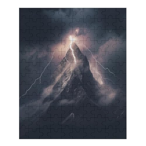 Mountain - 1000 Teile Puzzle – - Hochauflösendes - Gelegenheitsspiel – 1000 Teile Holzpuzzle 70 von Generic