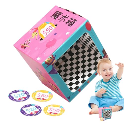 Münzdose mit Zauberturm, magischer Turm, magische Spardose, Lernspielzeug – Zusammenbauen von Spielzeug, Partygeschenken, fördert die Entwicklung von Fähigkeiten Münzdose mit Zauberturm, magischer Turm, magische Spardose, Lernspielzeug – Zusammenbauen von Spielzeug, Partygeschenken, fördert die Entwicklung von Fähigkeiten von Generic