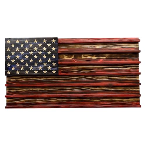Münzständer der amerikanischen Flaggen-Herausforderung – handgefertigter Gedenkständer, Wanddisplay für Münzbörsen mit amerikanischer Flagge | -Münzhalter mit 7 Reihen pro mo Münzständer der amerikanischen Flaggen-Herausforderung – handgefertigter Gedenkständer, Wanddisplay für Münzbörsen mit amerikanischer Flagge | -Münzhalter mit 7 Reihen pro mo von Generic