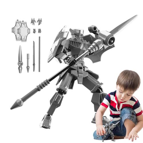 Multi Jointed Roboter Aktion Figur - 3D gedruckt Artikulierte Sammlung Mit detailliertem Design | 13 Cm Futuristische Posierbare Figur, Ideal für Desktopdekoration, Hobby Und Sci-Fi von Generic