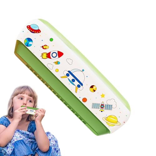 Mundharmonika für Erwachsene, Anfänger, Mundorgel für kleine Kinder, Cartoon, waschbares Lernspielzeug, Lernspiele im Vorschulalter für Mundharmonika für Erwachsene, Anfänger, Mundorgel für kleine Kinder, Cartoon, waschbares Lernspielzeug, Lernspiele im Vorschulalter für von Generic