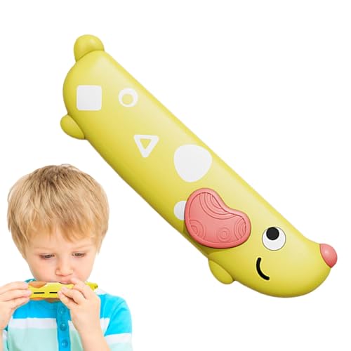 Mundharmonika für Kinder, pädagogisches Mundharmonika-Spielzeug, 16 Löcher, tragbares Musikspielzeug für Kinder, Mädchen, Mundharmonika für Kinder, pädagogisches Mundharmonika-Spielzeug, 16 Löcher, tragbares Musikspielzeug für Kinder, Mädchen, von Generic
