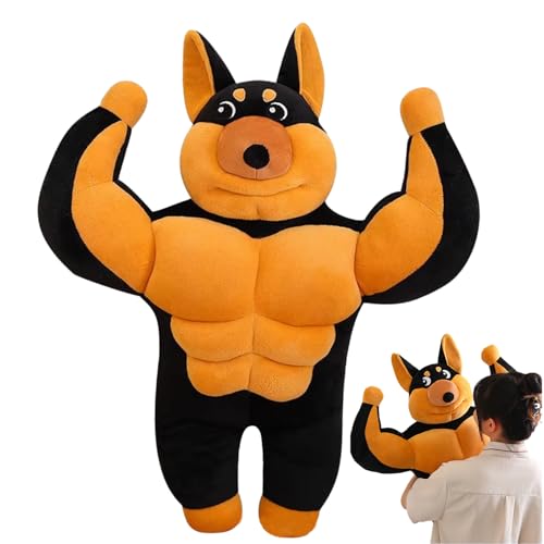 Muscle Dog Plüsch – Gefülltes Cartoon-Spielzeug, Niedliches Plüschtier, Kinder Kuscheltier | Tragbares Stofftier für Spielen, Kuscheln, Reisen, Schlafzimmer, Spielzimmer, Spaß Muscle Dog Plüsch – Gefülltes Cartoon-Spielzeug, Niedliches Plüschtier, Kinder Kuscheltier | Tragbares Stofftier für Spielen, Kuscheln, Reisen, Schlafzimmer, Spielzimmer, Spaß von Generic