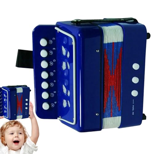 Musikakkord - Orgel Spielzeug Quietschinstrument für Kinder | 7 Spielinstrument Small Bellows Box Klavier Kindergarten Geschenk Geburtstagsgeschenk Prinzen Quetschspielzeug Musikakkord - Orgel Spielzeug Quietschinstrument für Kinder | 7 Spielinstrument Small Bellows Box Klavier Kindergarten Geschenk Geburtstagsgeschenk Prinzen Quetschspielzeug von Generic