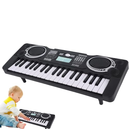 Musikalische Tastatur, Klavier mit Tastatur für Anfänger, elektronisches Musik-Tastaturspielzeug, Klavier-Lernspielzeug für Musikinstrumente, Musikklavierspielzeug Musikalische Tastatur, Klavier mit Tastatur für Anfänger, elektronisches Musik-Tastaturspielzeug, Klavier-Lernspielzeug für Musikinstrumente, Musikklavierspielzeug von Generic