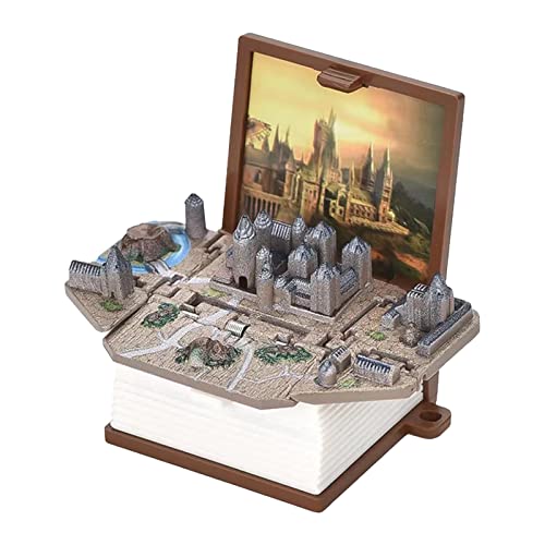 Musikalischer Teppich 3D Schlösser für Kinder PopUp Schlüsselanhänger Dinosaurier Figuren Buch Kleines Geschenk für Würfel Rosa Rot Schwarz (B, One Size) von Generic