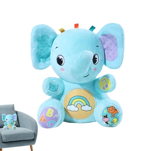 Musikalisches Plüschtier, musikalisches Plüschtier, weiches Cartoon-Spielzeug, umarmbares Musikspielzeug, interaktives Kuscheltier für Kinderbett Musikalisches Plüschtier, musikalisches Plüschtier, weiches Cartoon-Spielzeug, umarmbares Musikspielzeug, interaktives Kuscheltier für Kinderbett von Generic